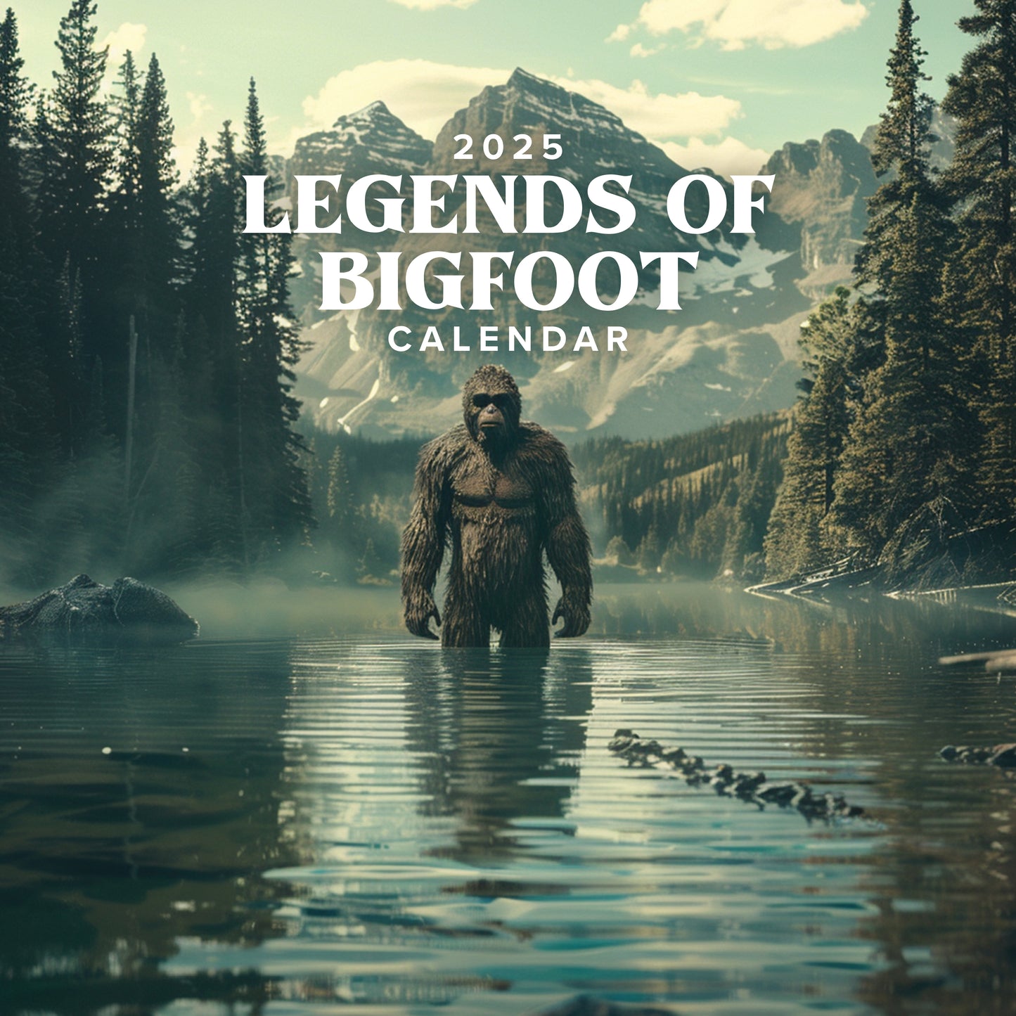 2025 Legends Of Bigfoot Calendar